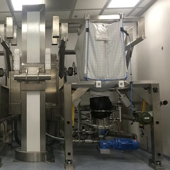 DEC big bag discharge station