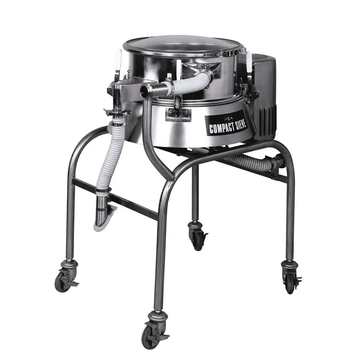 Russell Compact Sieve on mobile stand