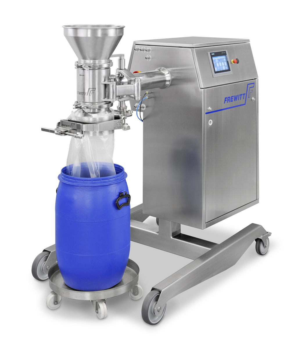 Frewitt conical sieve mill with containment