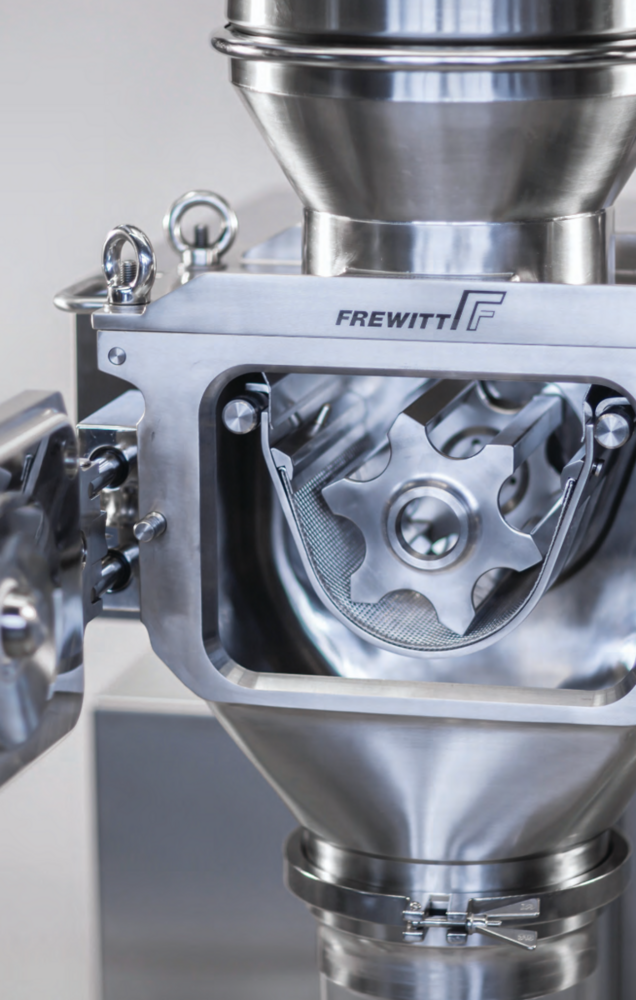 Frewitt oscillating sieve mill